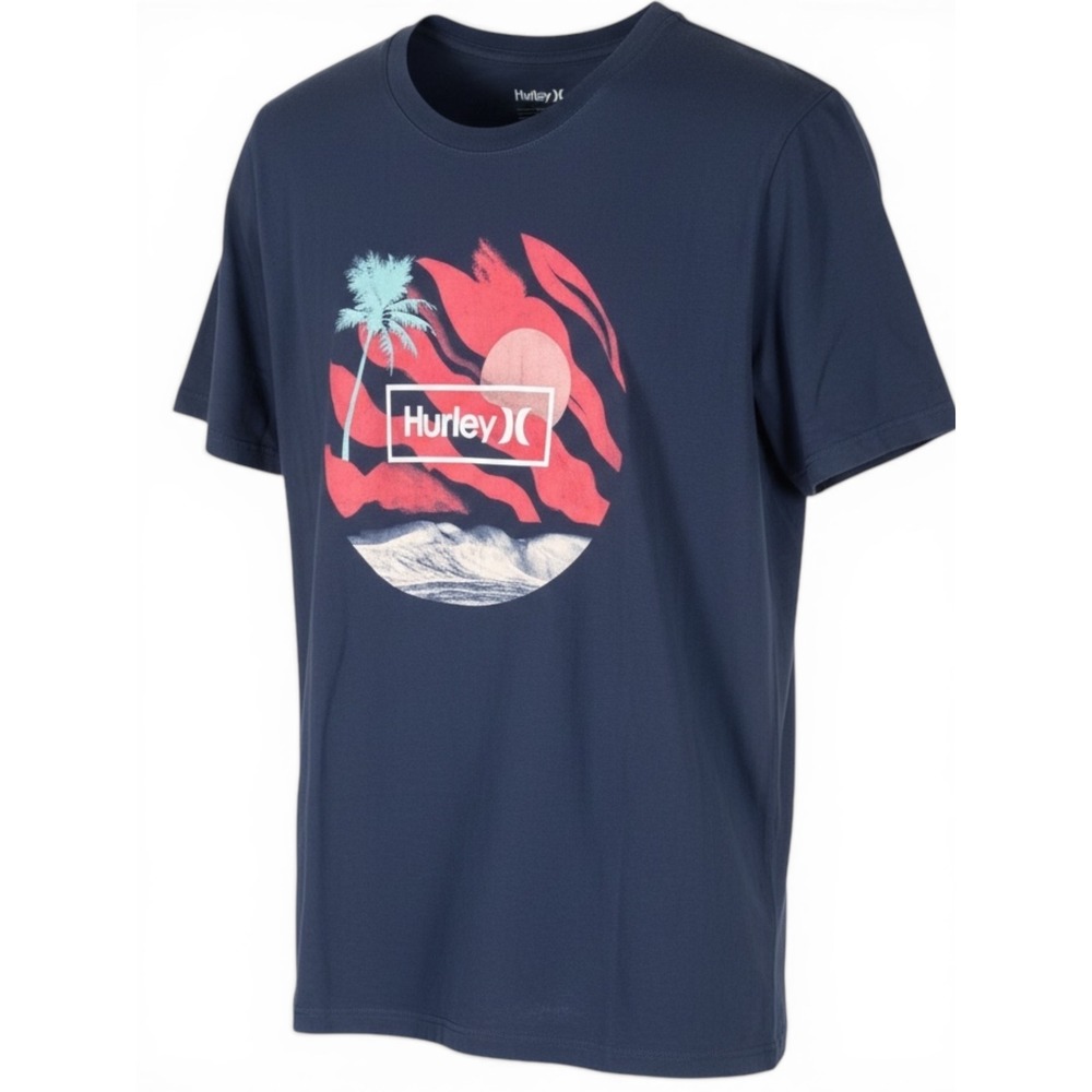 Hurley Mens Everyday Wash Imposter‎ T-Shirt, Navy Blue, Size XXL, NWT